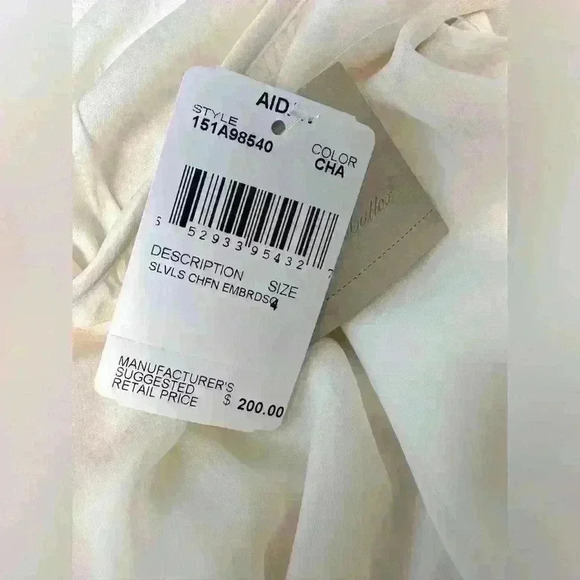 Aidan By Aidan Mattox Women’s Sequined Blouson Party/Cocktail Dress Size 4 - Picture 7 of 11